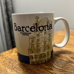 Starbucks Barcelona City Collector Series Ceramic Coffee Mug Global Icon